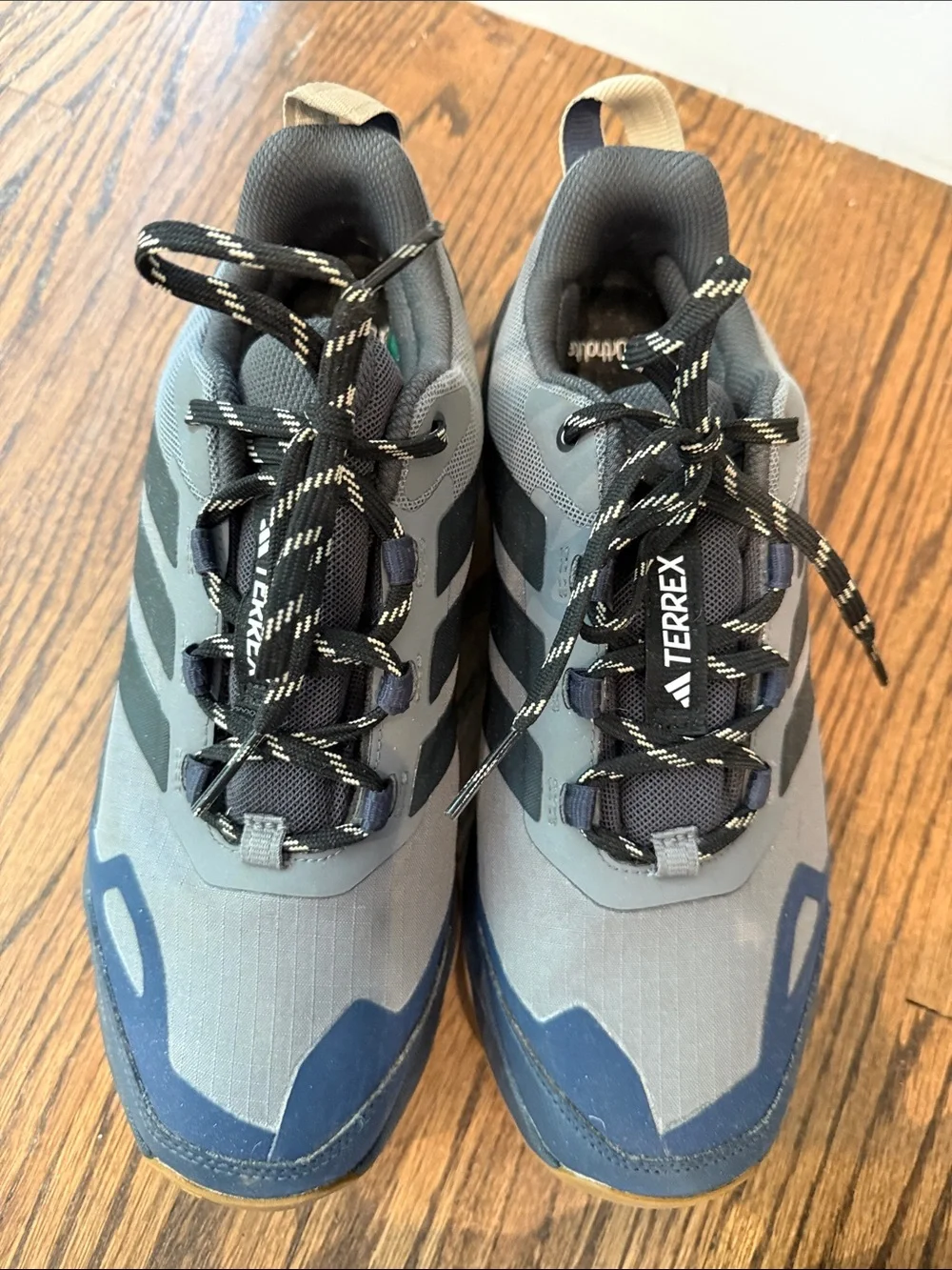 adidas Terrex Grey, Navy & Black Trail Sneakers- Size 9